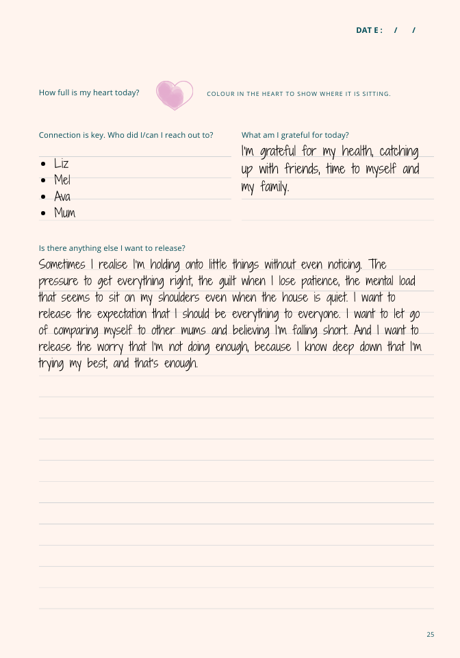 The Motherhood Journal